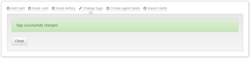 Axidian CertiFlow Documentation > Change tags > tagssuccessfullychanged.png