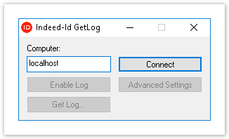 Indeed Certificate Manager 5.7.0 Documentation > Getting client logs > getlog.png